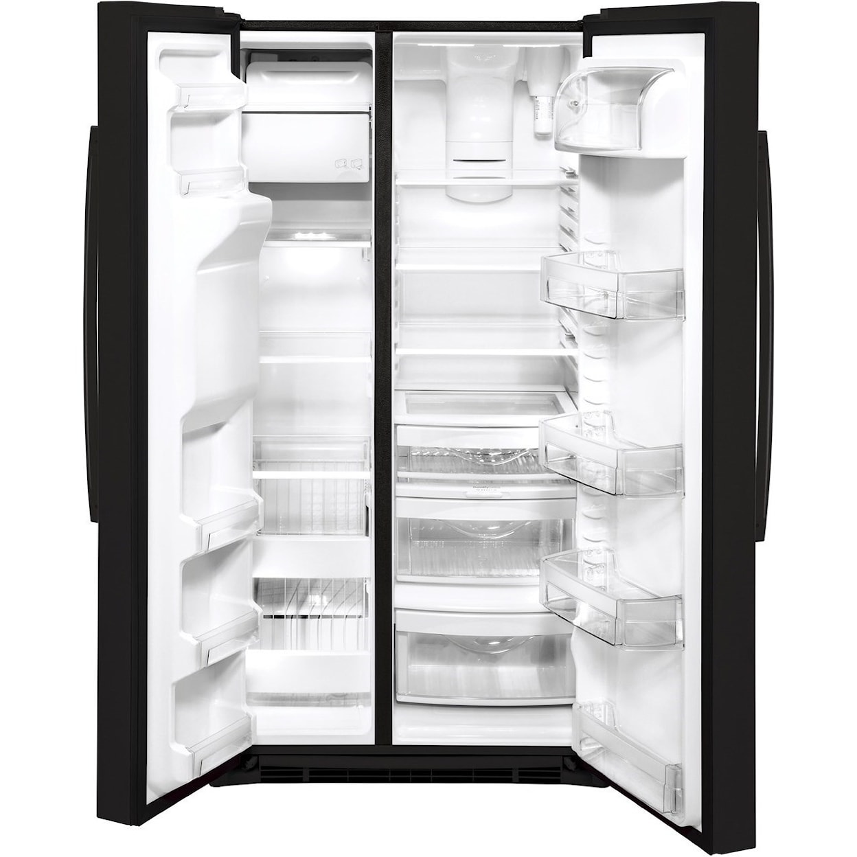 GE Appliances GE Series Side-By-Side Refrigerators GE® 25.1 Cu. Ft. Side-By-Side Refrigerator