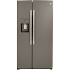 GE Appliances GE Series Side-By-Side Refrigerators GE® 21.8 Cu. Ft. Side-By-Side Refrigerator