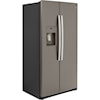 GE Appliances GE Series Side-By-Side Refrigerators GE® 21.8 Cu. Ft. Side-By-Side Refrigerator