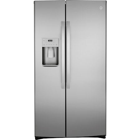 GE® 21.8 Cu. Ft. Counter-Depth Side-By-Side Refrigerator