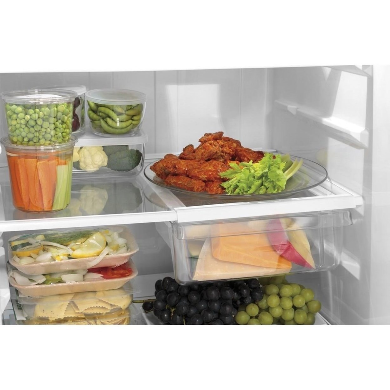 GE Appliances GE Top-Freezer Refrigerators GE® ENERGY STAR® 16.6 Cu. Ft. Top-Freezer Re