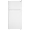 GE Appliances GE Top-Freezer Refrigerators GE® ENERGY STAR® 16.6 Cu. Ft. Recessed Handl
