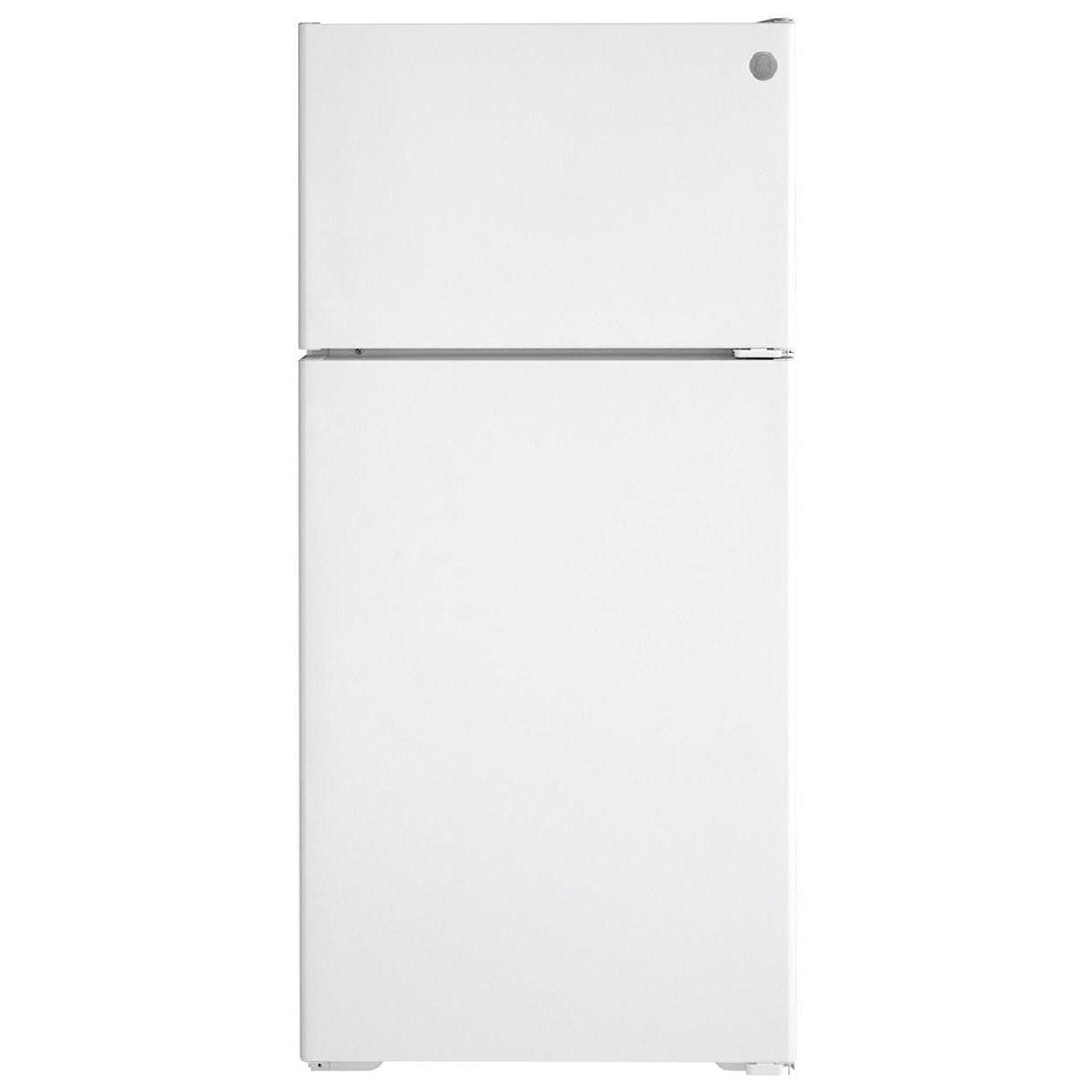 GE Appliances GE Top-Freezer Refrigerators GE® ENERGY STAR® 16.6 Cu. Ft. Recessed Handl