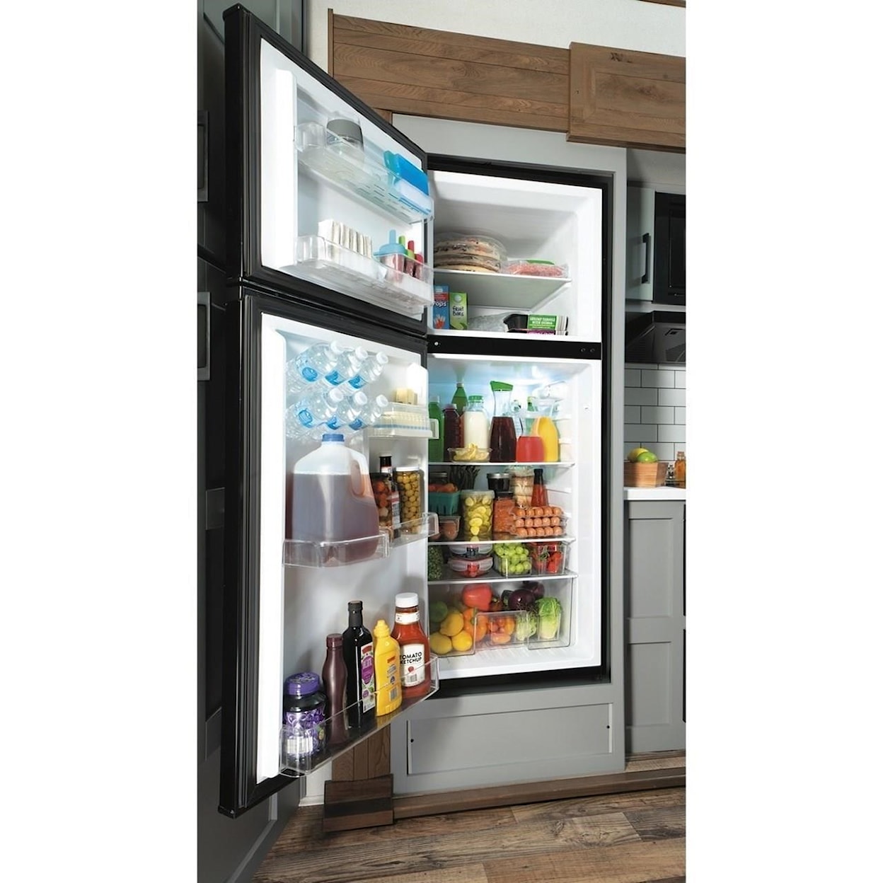 GE Appliances GE Top-Freezer Refrigerators GE® 9.9 Cu. Ft. 12 Volt DC Power Top-Freezer