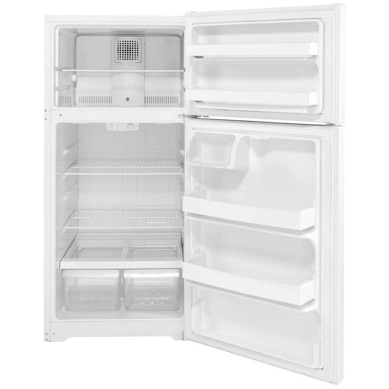 GE Appliances GE Top-Freezer Refrigerators GE® ENERGY STAR® 15.6 Cu. Ft. Top-Freezer Re