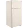 GE Appliances GE Top-Freezer Refrigerators GE® ENERGY STAR® 16.6 Cu. Ft. Top-Freezer Re