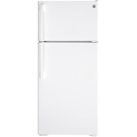 GE® ENERGY STAR® 16.6 Cu. Ft. Top-Freezer Refrigerator