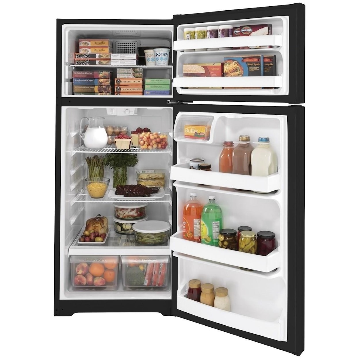 GE Appliances GE Top-Freezer Refrigerators GE® ENERGY STAR® 17.5 Cu. Ft. Top-Freezer Re