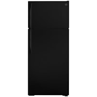 GE® ENERGY STAR® 17.5 Cu. Ft. Top-Freezer Refrigerator