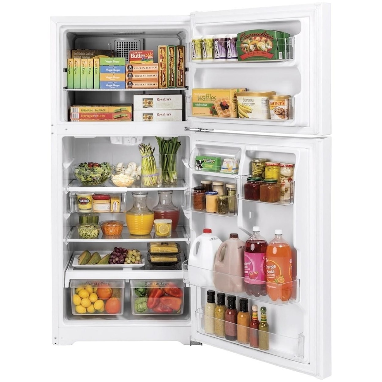 GE Appliances GE Top-Freezer Refrigerators GE® ENERGY STAR® 19.2 Cu. Ft. Top-Freezer Re