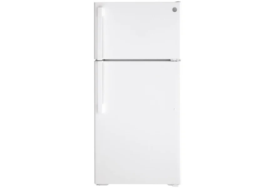 GE Top-Freezer Refrigerators GE® 15.6 Cu. Ft. Top-Freezer Refrigerator by GE Appliances at Furniture Fair - North Carolina