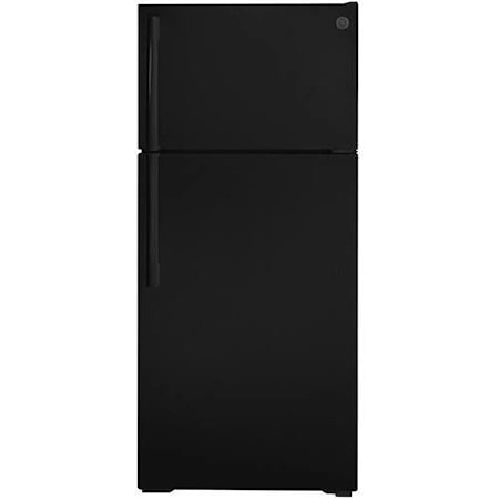 16.6 Cu. Ft. Black Top Freezer Refrigerator