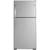 GE Appliances GE Top-Freezer Refrigerators GE® 19.2 Cu. Ft. Top-Freezer Refrigerator