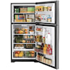 GE Appliances GE Top-Freezer Refrigerators GE® 19.2 Cu. Ft. Top-Freezer Refrigerator