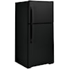 GE Appliances GE Top-Freezer Refrigerators GE® 21.9 Cu. Ft. Top-Freezer Refrigerator