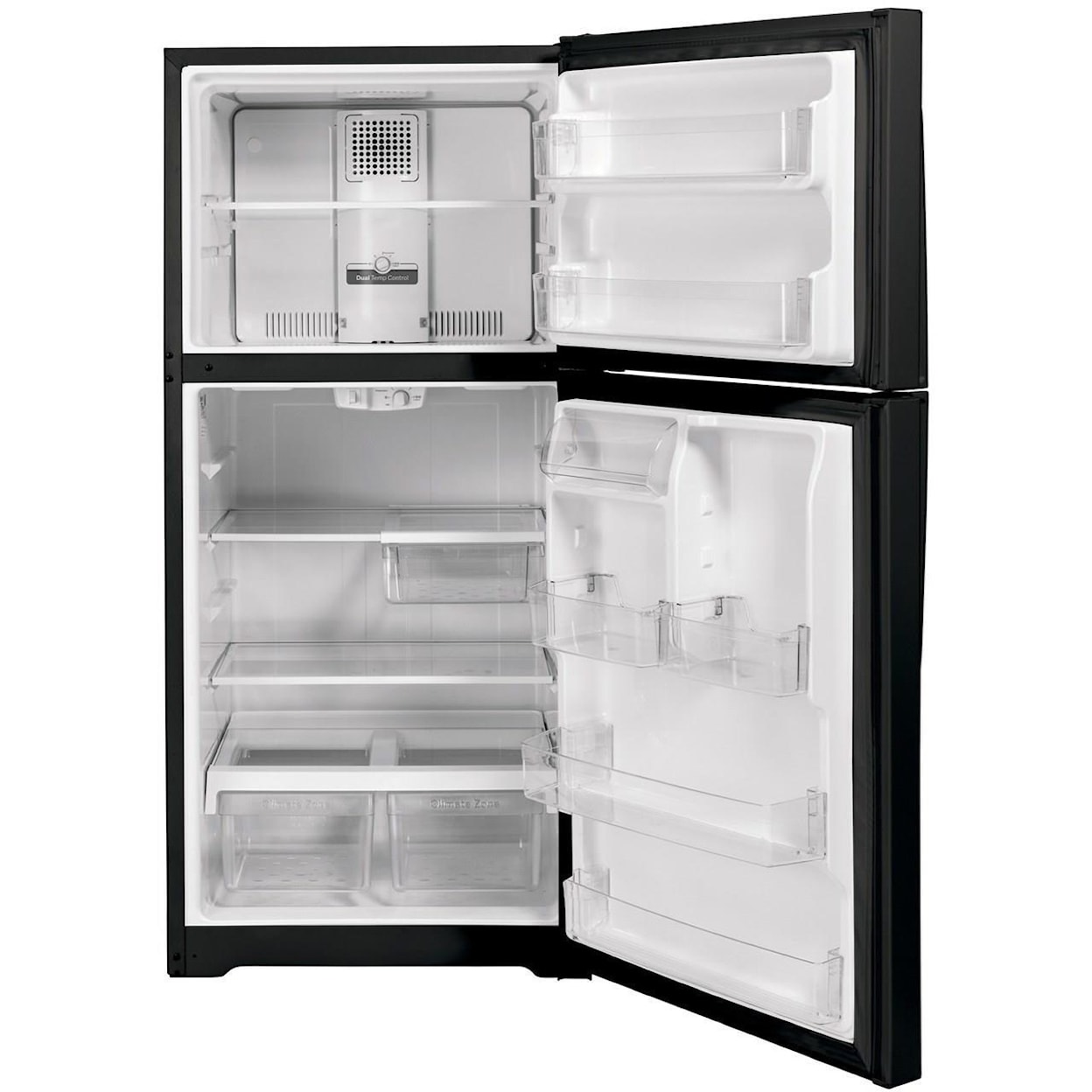 GE Appliances GE Top-Freezer Refrigerators GE® 21.9 Cu. Ft. Top-Freezer Refrigerator