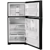 GE Appliances GE Top-Freezer Refrigerators GE® 21.9 Cu. Ft. Top-Freezer Refrigerator