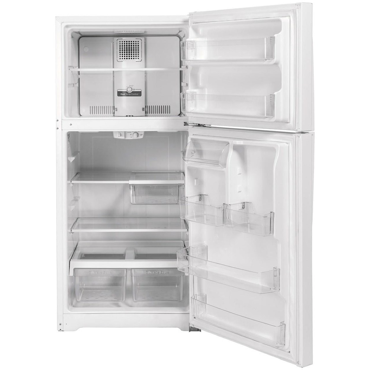 GE Appliances GE Top-Freezer Refrigerators GE® 21.9 Cu. Ft. Top-Freezer Refrigerator