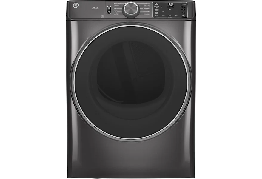 Home Laundry GE® 7.8 cu. ft. Capacity Smart Gas Dryer by GE Appliances at VanDrie Home Furnishings