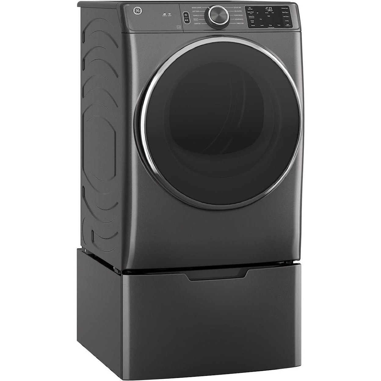 GE Appliances Home Laundry GE® 7.8 cu. ft. Capacity Smart Gas Dryer