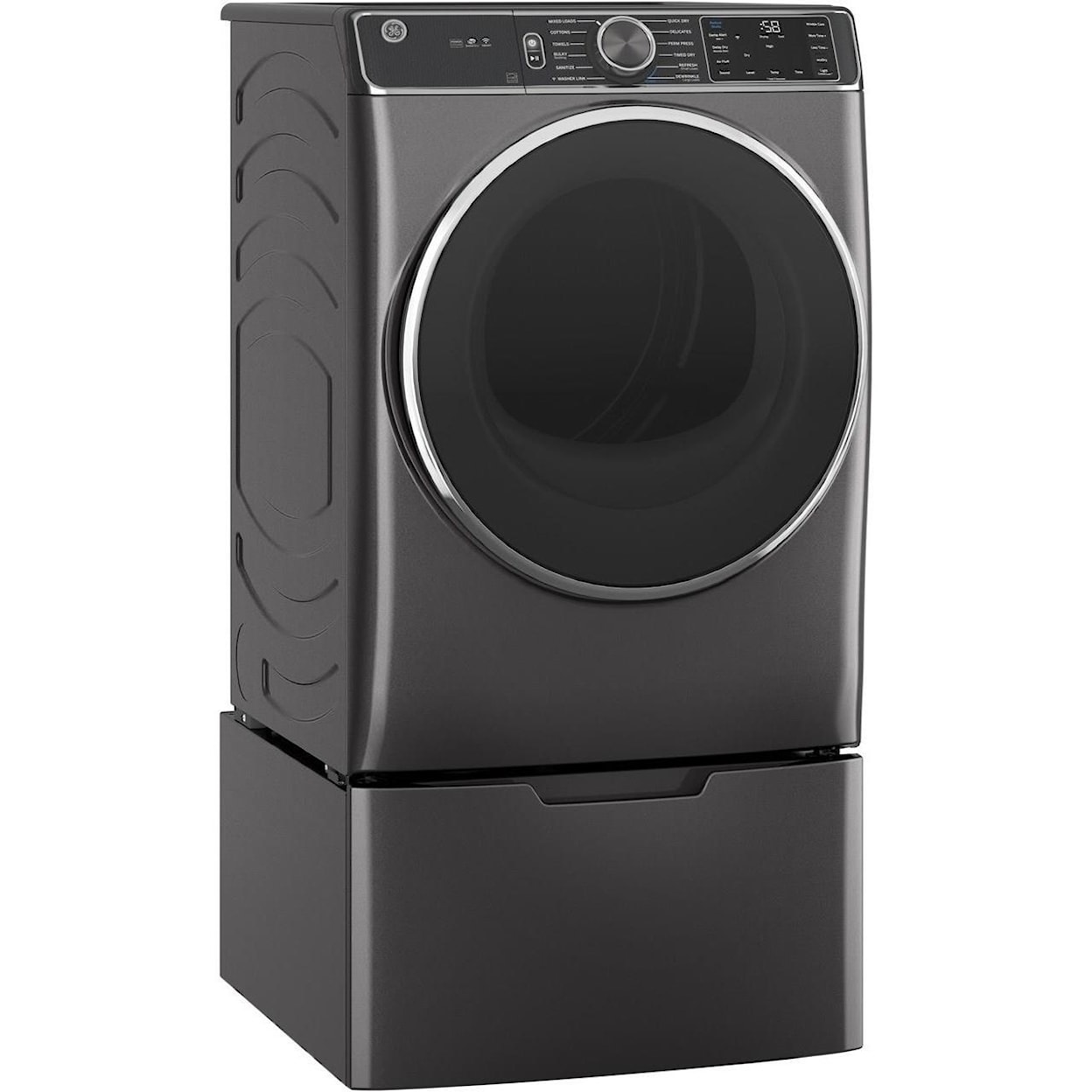 GE Appliances Home Laundry GE® 7.8 cu. ft. Capacity Electric Dryer