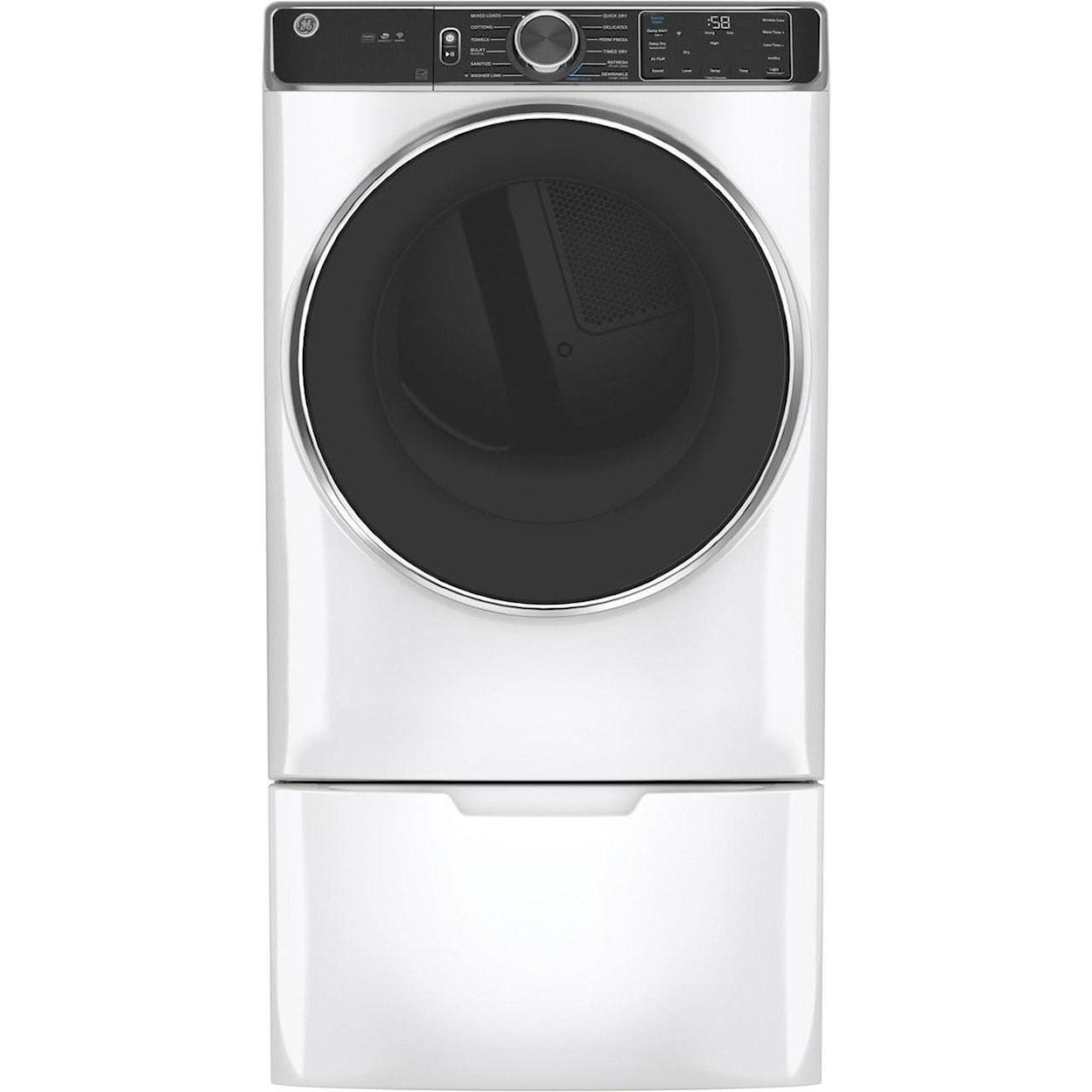 GE Appliances Home Laundry GE® 7.8 cu. ft. Capacity Electric Dryer