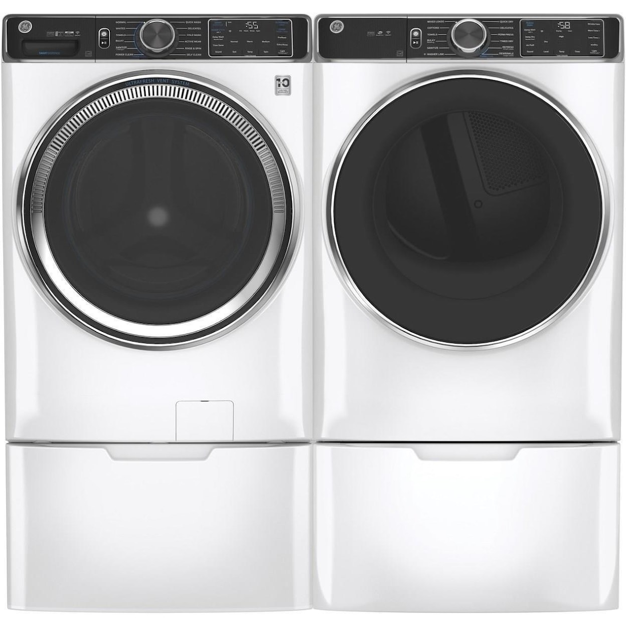 GE Appliances Home Laundry GE® 7.8 cu. ft. Capacity Electric Dryer