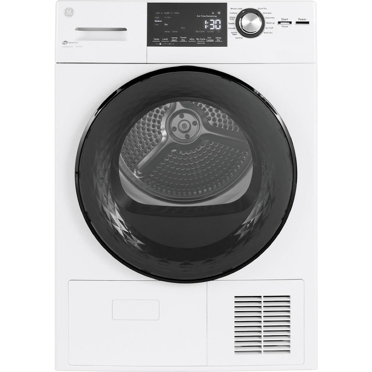 GE Appliances Home Laundry GE® 24" 4.1 Cu.Ft. Front Load Electric Dryer