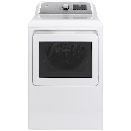 GE® 7.4 cu. ft. Capacity Smart Gas Dryer