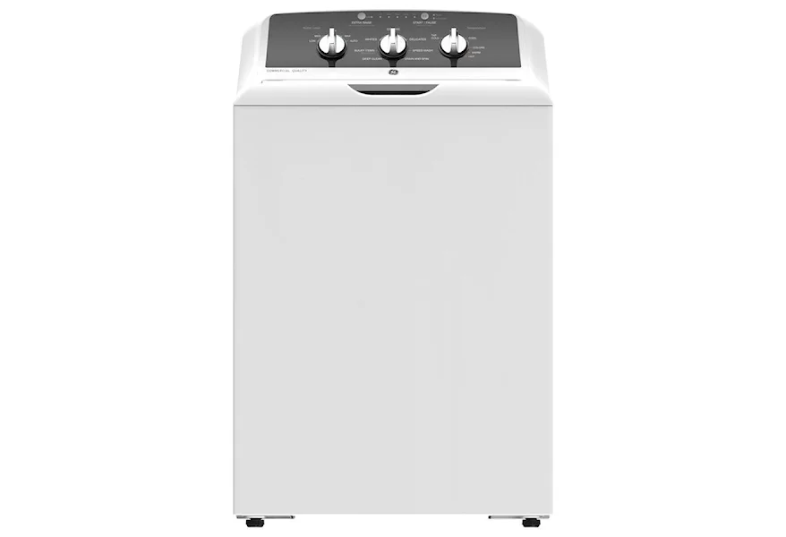 Home Laundry 4.2 cu. ft. Capacity Washer - GTW525ACPWB by GE Appliances at Schewels Home