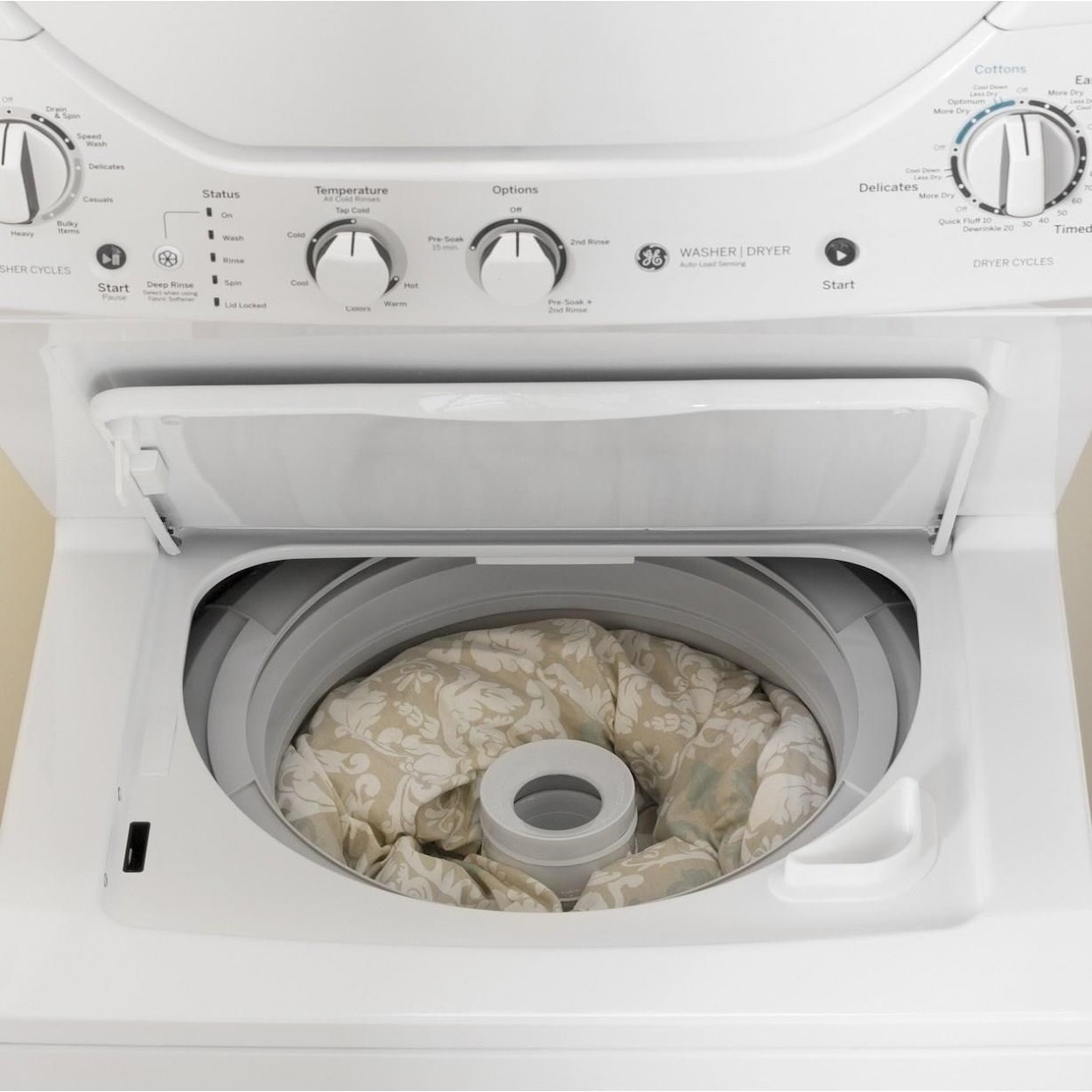 GE Appliances Home Laundry GE Unitized Spacemaker® Washer and Dryer