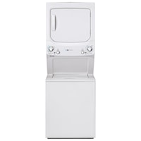 GE Unitized Spacemaker® ENERGY STAR® 3.9 cu. ft. Capacity Washer with Stainless Steel Basket and 5.9 cu. ft. Capacity Electric Dryer
