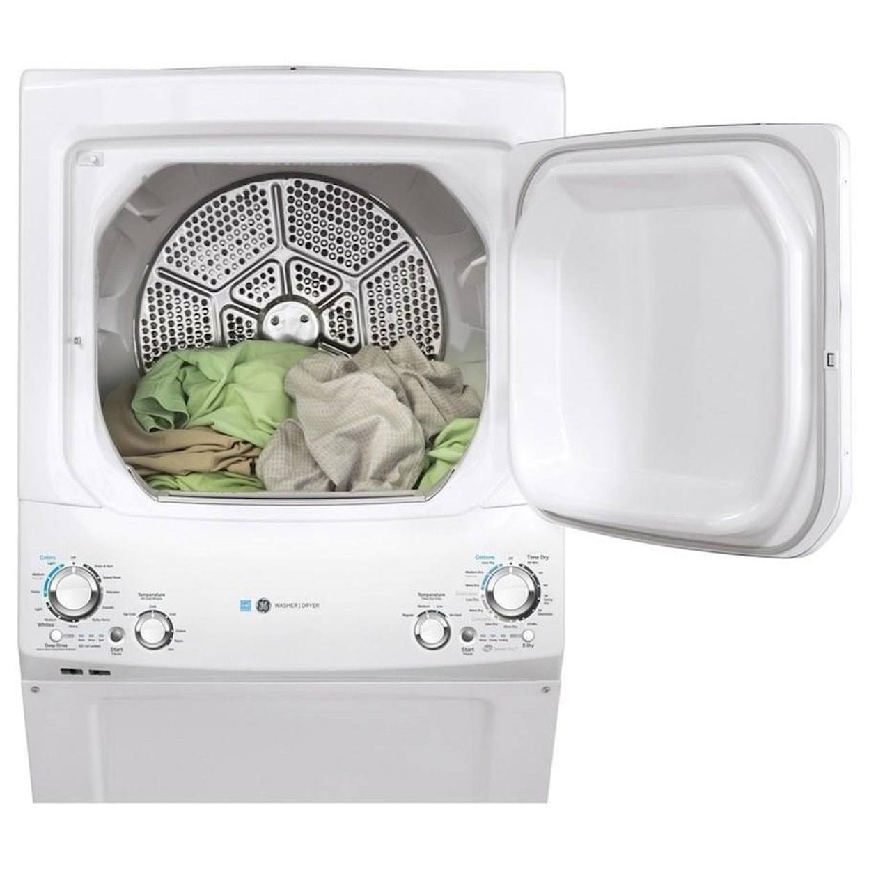 GE Appliances Home Laundry GE Unitized Spacemaker® Washer and Dryer