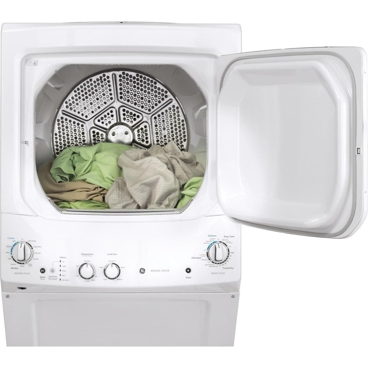 GE Appliances Home Laundry GE Unitized Spacemaker® Washer and Dryer