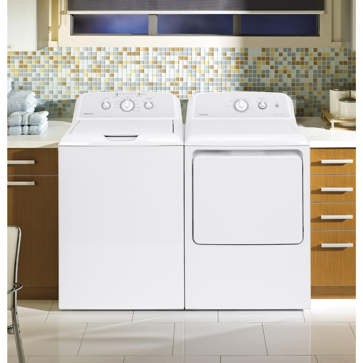 GE Appliances Hotpoint Home Laundry Hotpoint® 3.8 cu. ft. Capacity Washer