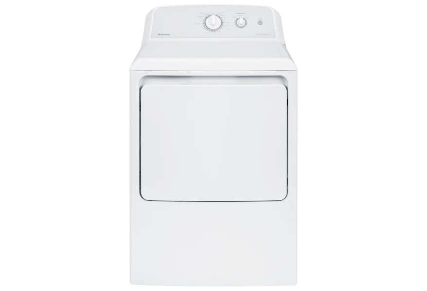 Hotpoint Home Laundry Hotpoint® 6.2 cu. ft. Electric Dryer by GE Appliances at Royal Furniture