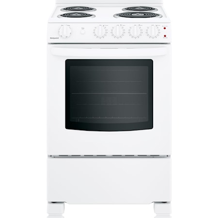 Hotpoint® 24" Electric Free-Standing Front-C