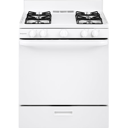 Hotpoint® 30" Free-Standing Gas Range