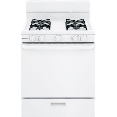 Hotpoint® 30" Free-Standing Gas Range