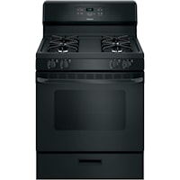 Hotpoint® 30" Free-Standing Standard Clean Gas Range