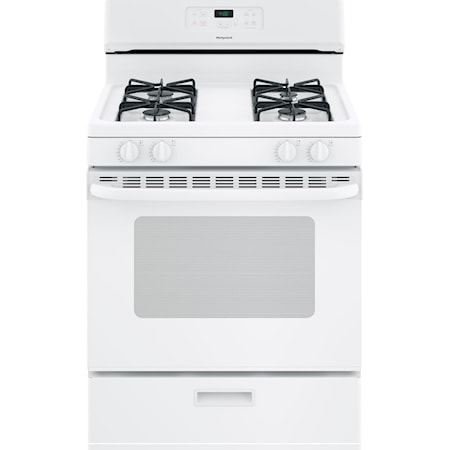 Hotpoint® 30" Free-Standing Standard Clean Gas Range