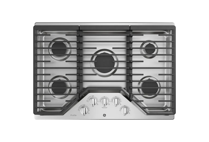 Profile Gas Cooktops Profile™ 30" Built-In Gas Cooktop by GE Appliances at VanDrie Home Furnishings