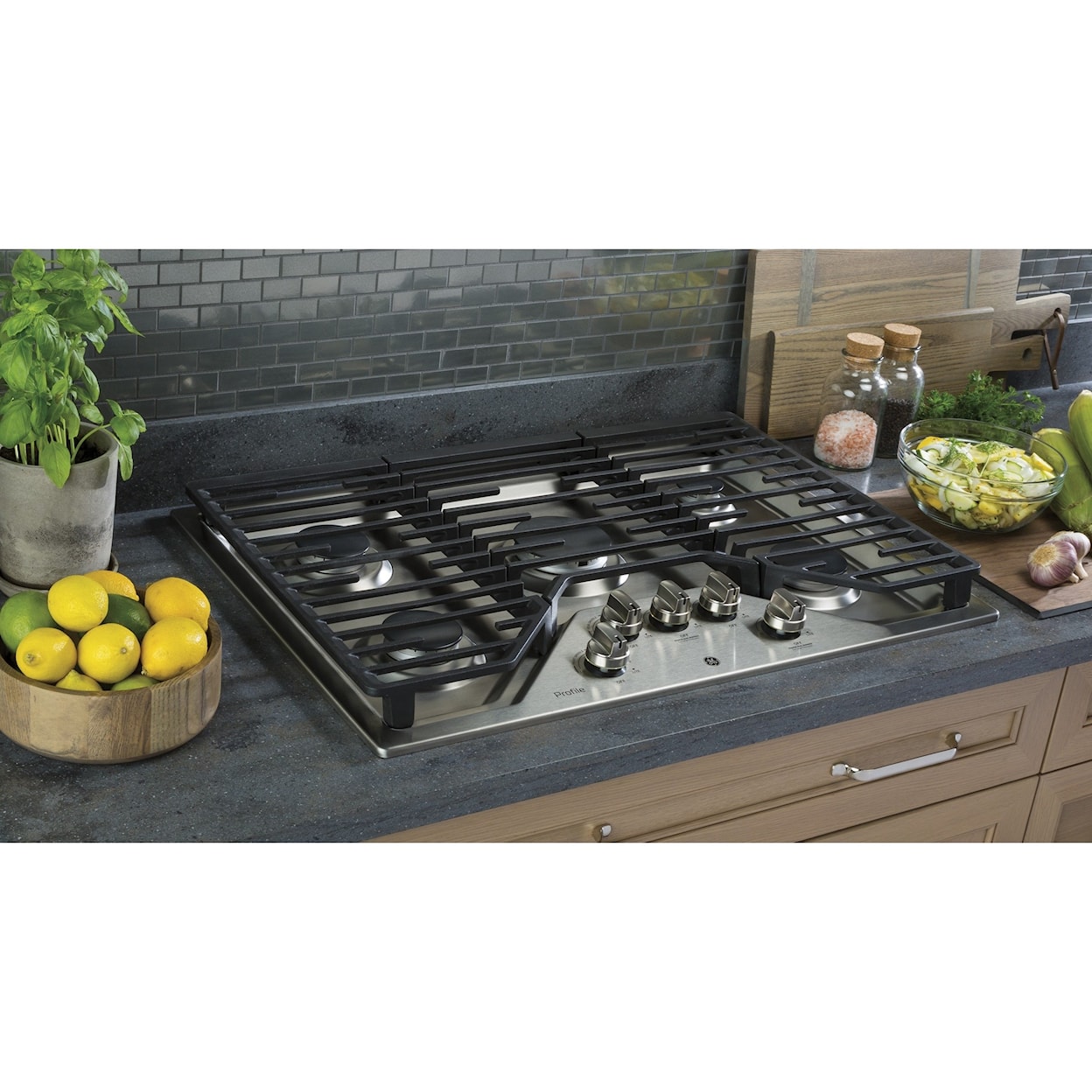 GE Appliances Profile Gas Cooktops Profile™ 30" Built-In Gas Cooktop