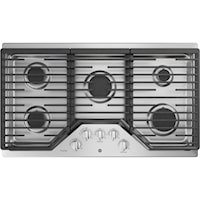 Profile™ 36" Built-In Gas Cooktop with Cast Iron Grate