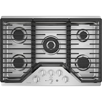 Profile™ 30" Built-In Gas Cooktop with Cast Iron Grates