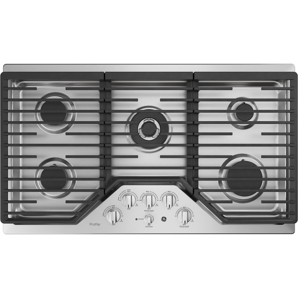 GE Appliances Profile Gas Cooktops Profile™ 36" Built-In Gas Cooktop