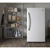 GE Appliances Upright Freezer 17.3 Cu. Ft. Frost-Free Upright Freezer