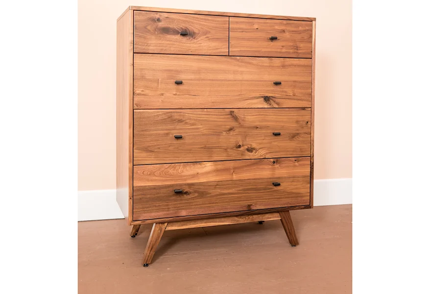 Sullivan Lake Customizable Chest of Drawers by Glenmont Furniture at Saugerties Furniture Mart