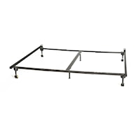 6 Let Classic Queen/King/Cal King Rug Roller Bed Frame with Single Center Support