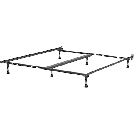 6 Leg Universal Bed Frame With Glides